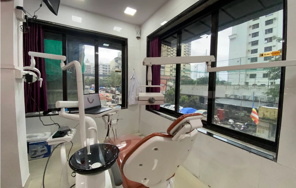 Bright dental operatory