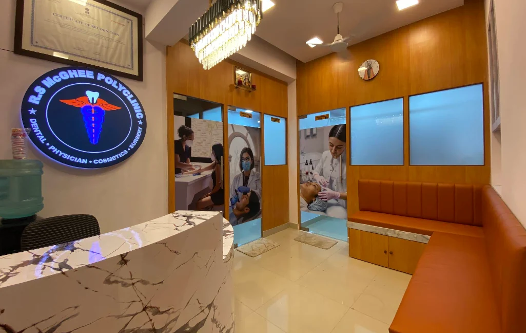 Clinic waiting area